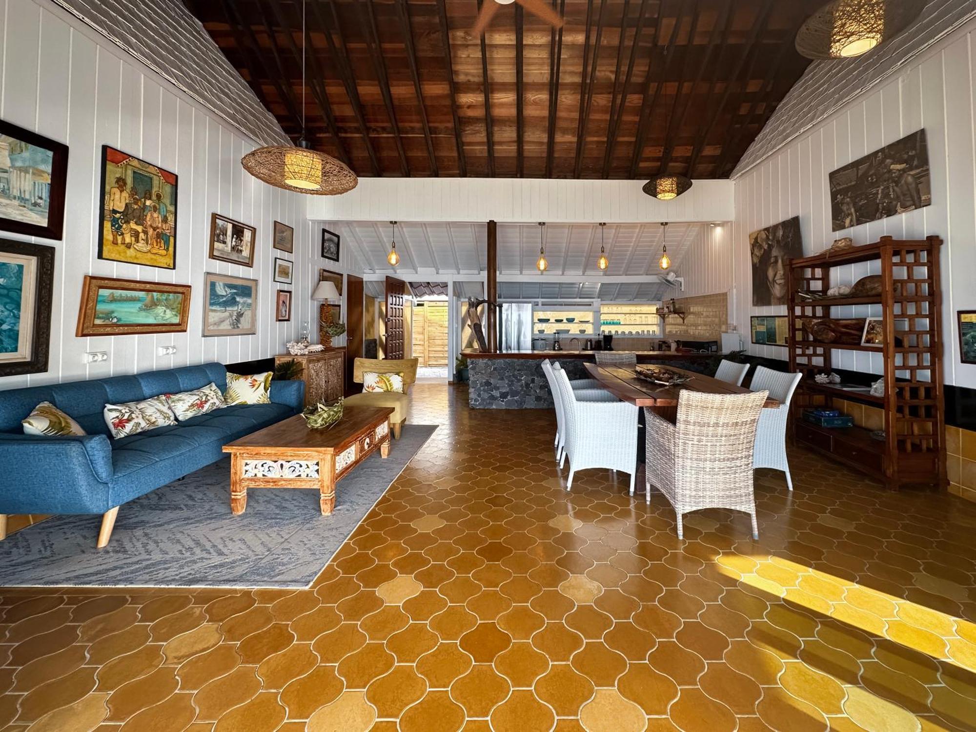 Chez Jay Moorea Beach House Villa Maharepa  Luaran gambar