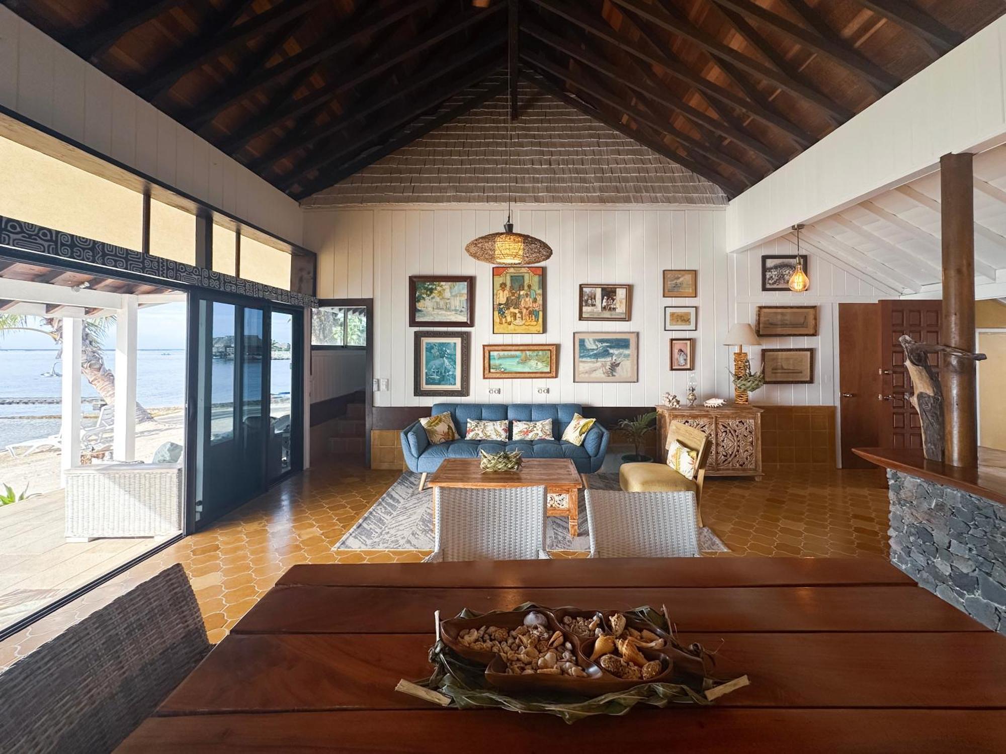 Chez Jay Moorea Beach House Villa Maharepa  Luaran gambar