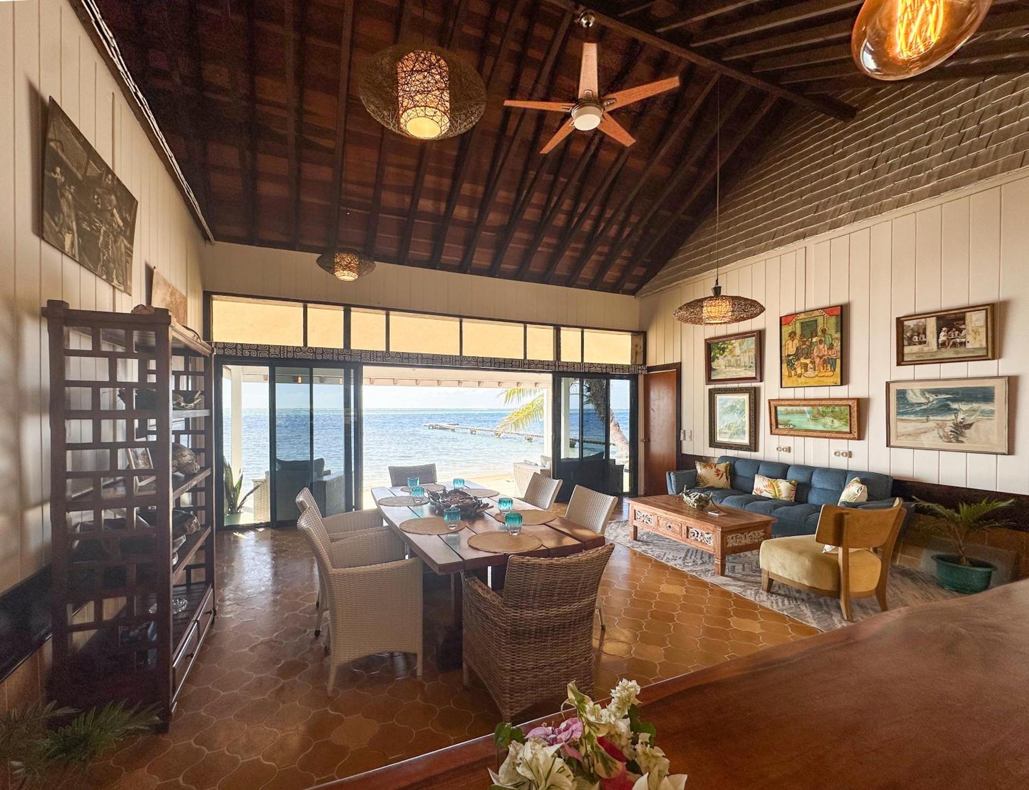 Chez Jay Moorea Beach House Villa Maharepa  Luaran gambar