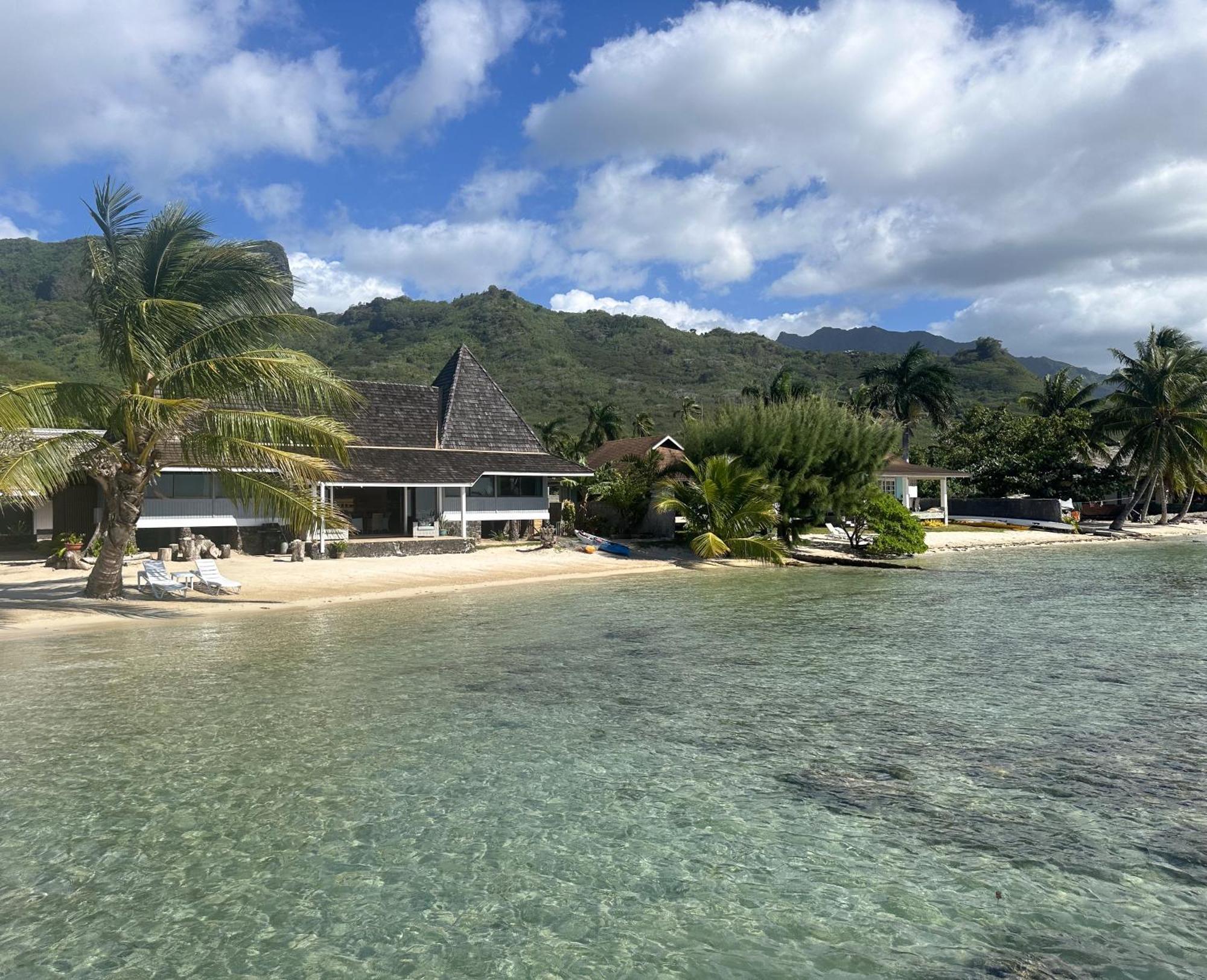 Chez Jay Moorea Beach House Villa Maharepa  Luaran gambar